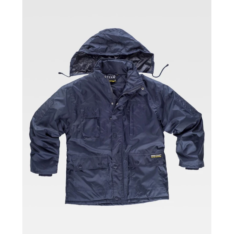 Parka de Trabajo Workteam Acolchada Impermeable S1000