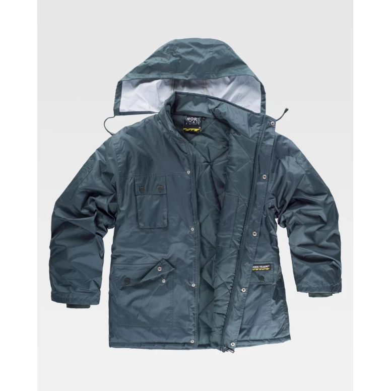 Parka de Trabajo Workteam Acolchada Impermeable S1000