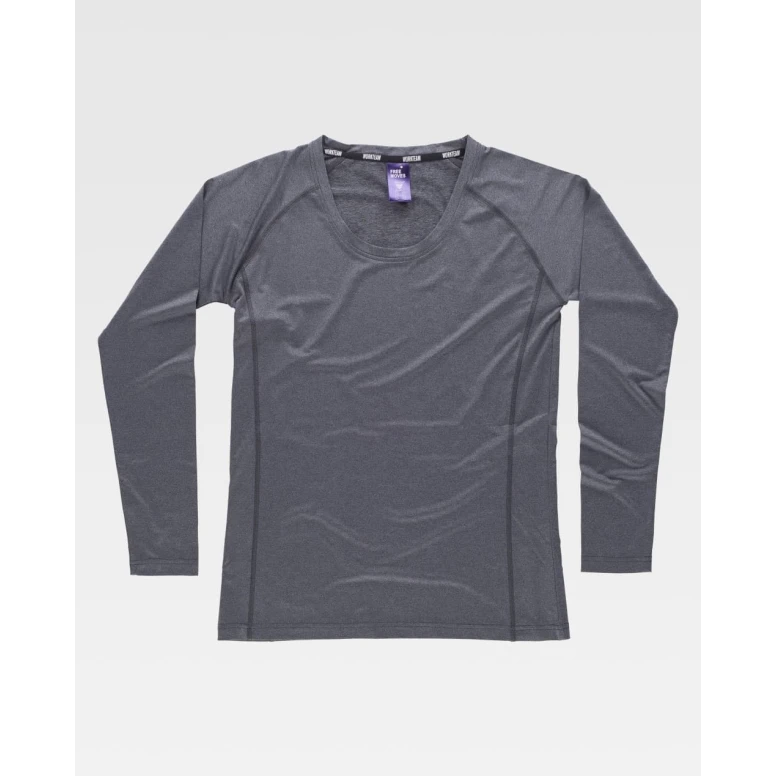 Camiseta de trabajo Workteam manga larga mujer stretch B0069