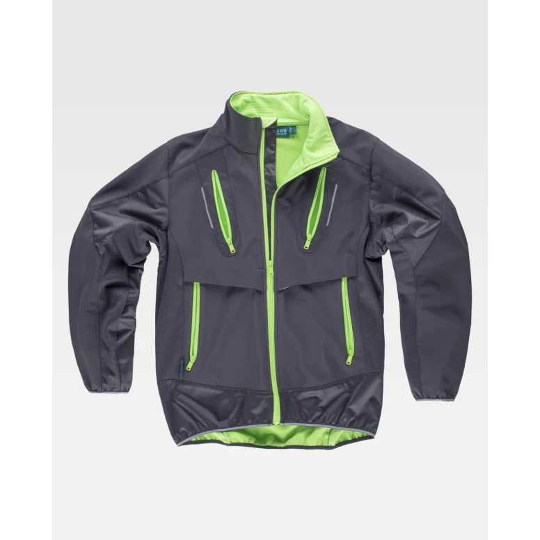 Chaqueta de Trabajo Workteam Workshell Stretch WF2700