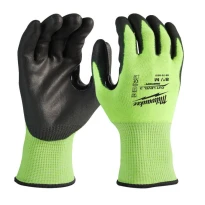Guantes de trabajo de alta visibilidad Milwaukee Hi-vis Cut C 4932479721