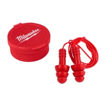 3 Pares – Tapones auditivos de trabajo con cordón reutilizables Milwaukee Plugs Corded 4932471904