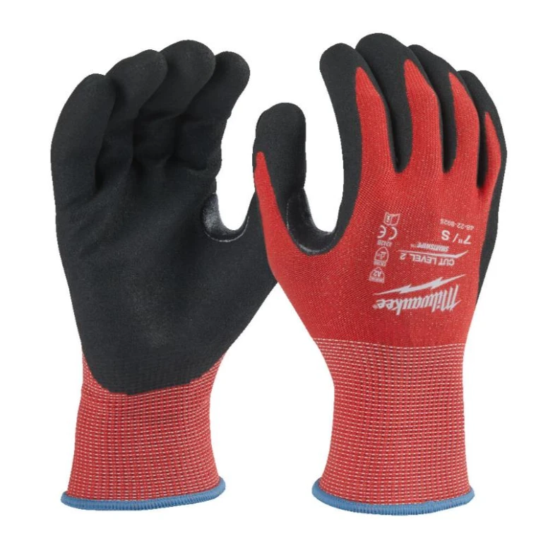 Guantes de Trabajo Recubiertos en Nitrilo Stretch Milwaukee Cut B 4932479906