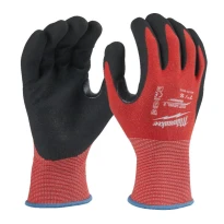 Guantes de Trabajo Recubiertos en Nitrilo Stretch Milwaukee Cut B 4932479906