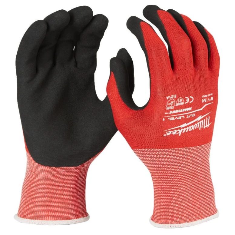 6 Pares – Guantes de Trabajo Milwaukee Cut A Gloves 4932479712