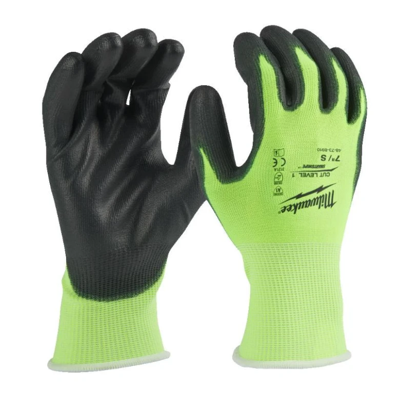 Guantes de Trabajo Milwaukee Alta Visibilidad Hi-vis cut A 4932479916