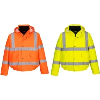 Chaqueta de Trabajo Alta Visibilidad Multibolsillos Impermeable Stretch Portwest S463