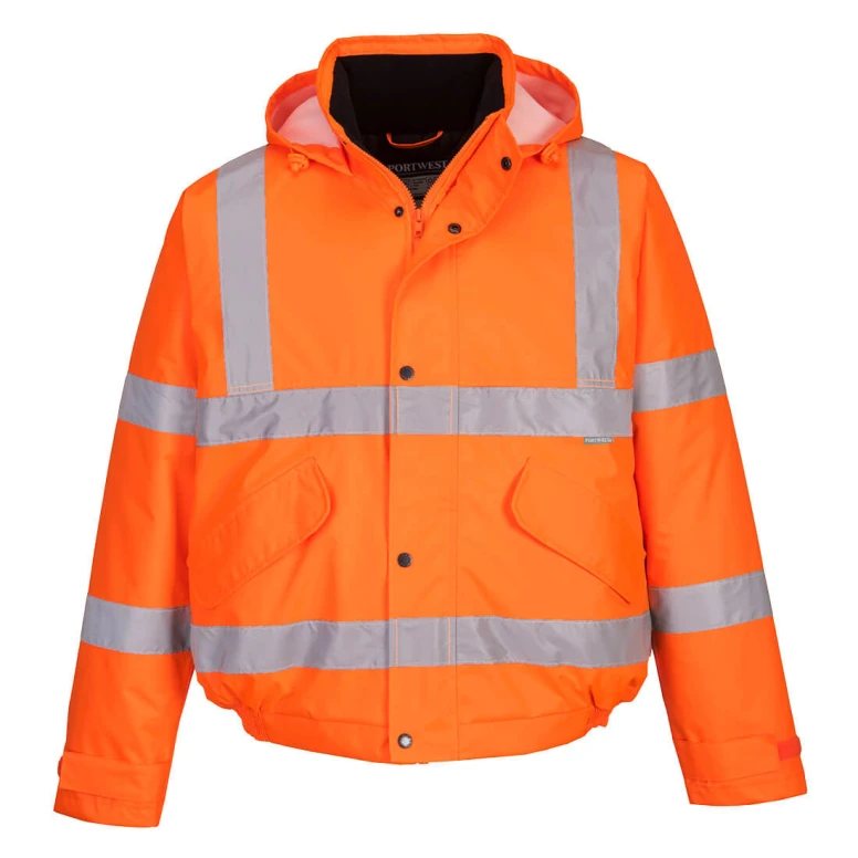 Chaqueta de Trabajo Alta Visibilidad Multibolsillos Impermeable Stretch Portwest S463