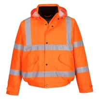 Chaqueta de Trabajo Alta Visibilidad Multibolsillos Impermeable Stretch Portwest S463