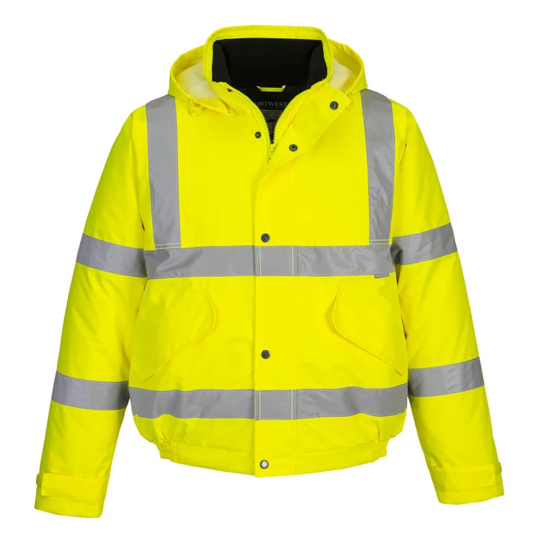 Chaqueta de Trabajo Alta Visibilidad Multibolsillos Impermeable Stretch Portwest S463