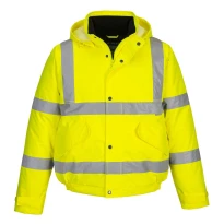 Chaqueta de Trabajo Alta Visibilidad Multibolsillos Impermeable Stretch Portwest S463