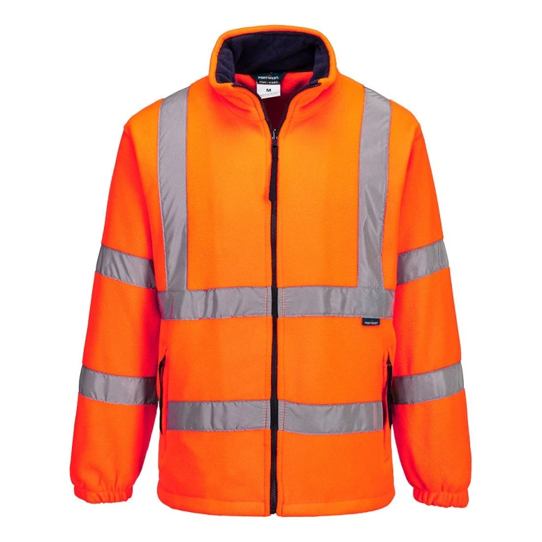 Sudadera de Trabajo de Forro Polar Alta Visibilidad Multibolsillos Portwest F300