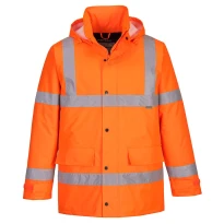 Chaqueta de Trabajo Alta Visibilidad Multibolsillos Impermeable Traffic Portwest S460 2