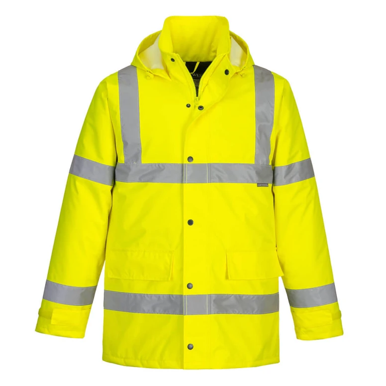 Chaqueta de Trabajo Alta Visibilidad Multibolsillos Impermeable Traffic Portwest S460