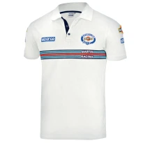 Polo de trabajo Sparco Réplica Parches Martini Racing