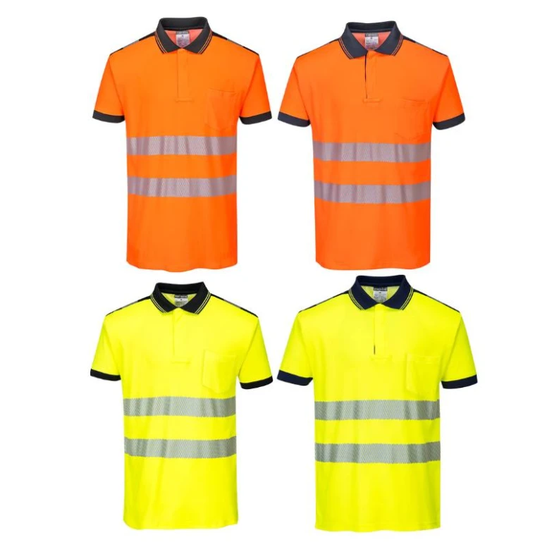 Polo de Trabajo Alta Visibilidad PW3 Portwest T180