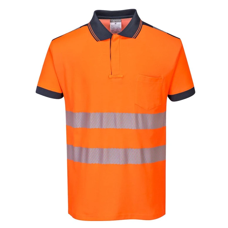 Polo de Trabajo Alta Visibilidad PW3 Portwest T180