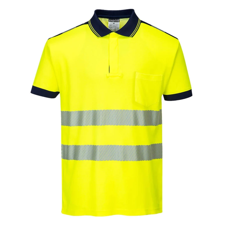 Polo de Trabajo Alta Visibilidad PW3 Portwest T180