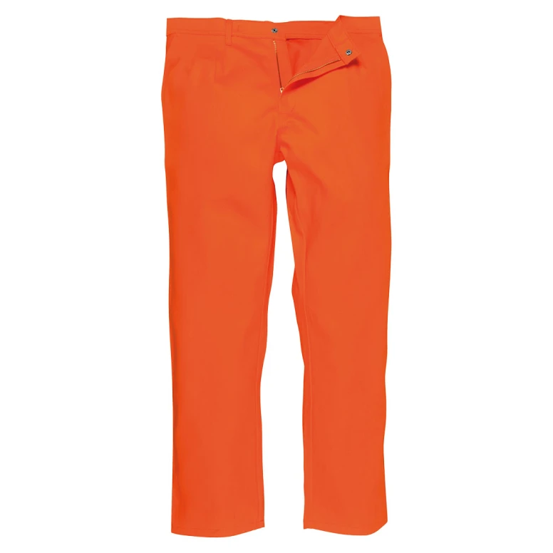 Pantalón de Trabajo Multibolsillos Ignífugo 100% Algodón Stretch Multinorma Bizweld Portwest BZ30