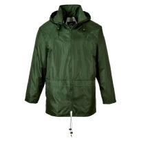 Chaqueta de Trabajo Impermeable Multibolsillos con Capucha Classic Portwest S440