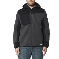 Chaqueta de Trabajo Multibolsillos Stretch con Capucha Fynor en Caja Issa Line 04540B