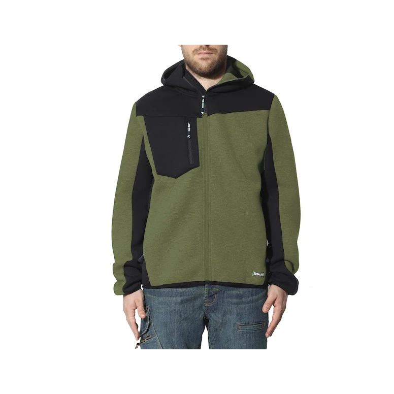 Chaqueta de Trabajo Multibolsillos Stretch con Capucha Fynor en Caja Issa Line 04540B