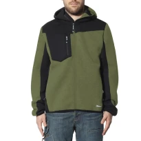 Chaqueta de Trabajo Multibolsillos Stretch con Capucha Fynor en Caja Issa Line 04540B