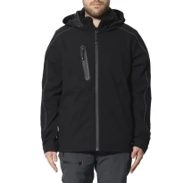 Chaqueta de Trabajo Multibolsillos Impermeable con Capucha Zentro en Caja Issa Line 04534B