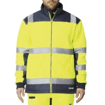 Chaqueta de Trabajo Alta Visibilidad Multibolsillos Workia Issa Line 04056