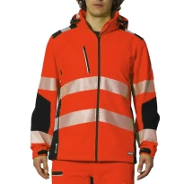 Chaqueta de Trabajo Alta Visibilidad Multibolsillos Impermeable Flexia Issa Line 04595