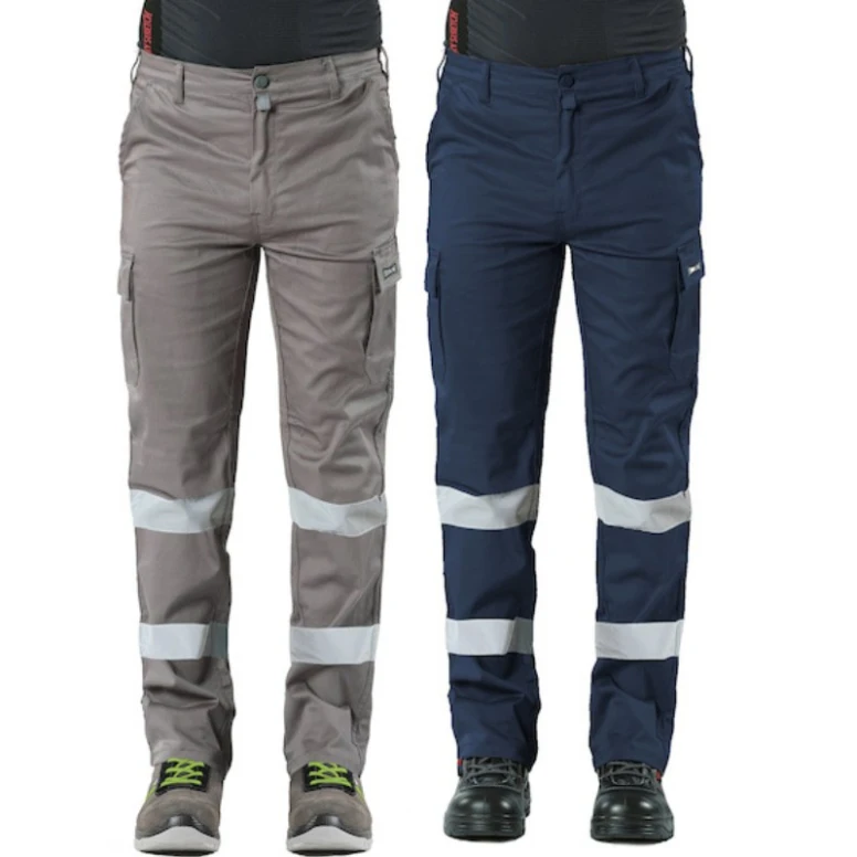 Pantalón de Trabajo Multibolsillos Stretch Issa Line Easy Stretch 8038TP
