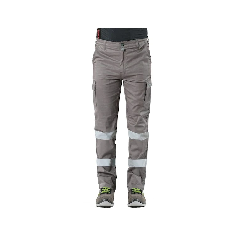 Pantalón de Trabajo Multibolsillos Stretch Issa Line Easy Stretch 8038TP