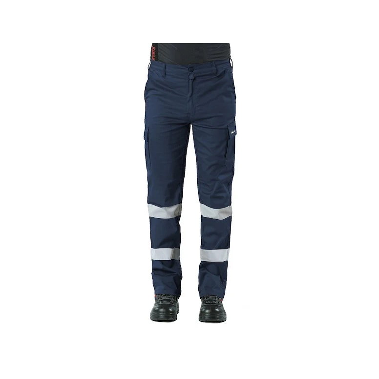 Pantalón de Trabajo Multibolsillos Stretch Issa Line Easy Stretch 8038TP