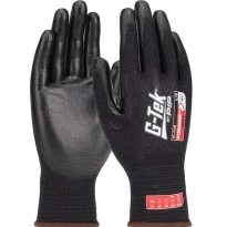 12 Pares - Guantes de Trabajo Recubiertos de Nitrilo G-Tek PosiGrip MAX 16-828