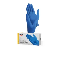 100 Piezas - Guantes de Trabajo Desechables de Nitrilo Issa Line 63-302-EN