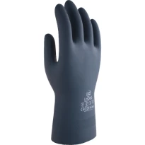 12 Pares - Guantes de Trabajo de Goma Issa Line LHD30
