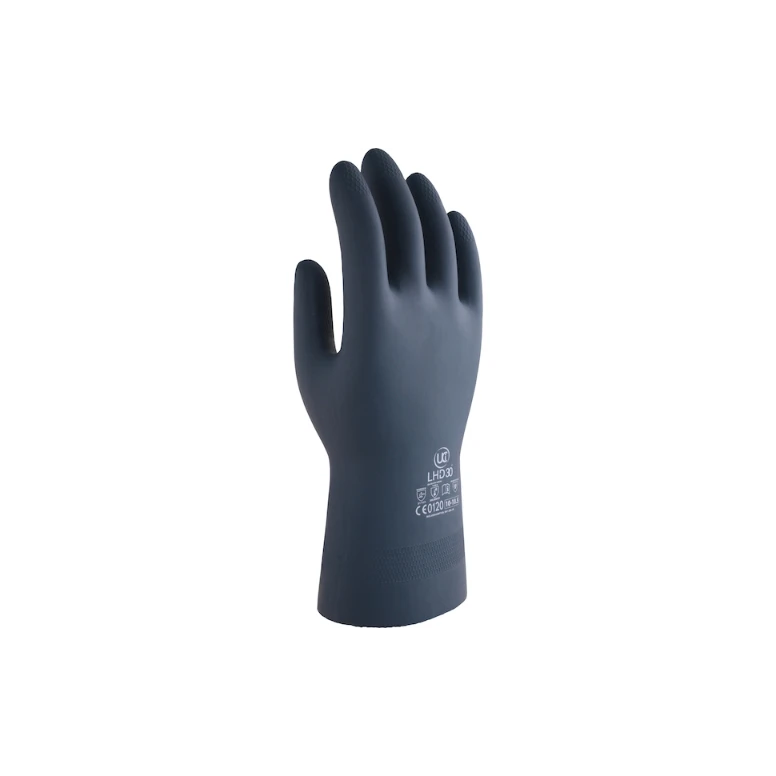 12 Pares - Guantes de Trabajo de Goma Issa Line LHD30