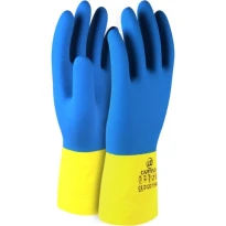 12 Pares - Guantes de Trabajo de Goma Issa Line CAPITOL-2