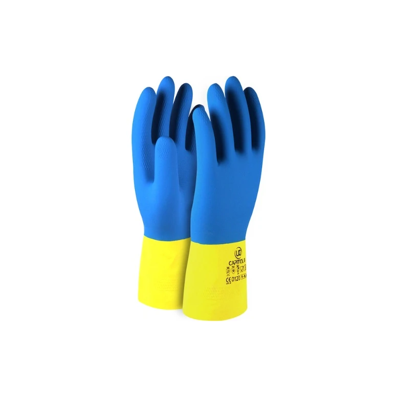 12 Pares - Guantes de Trabajo de Goma Issa Line CAPITOL-2