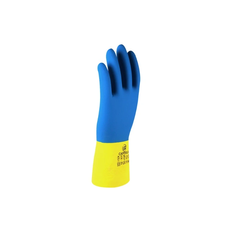 12 Pares - Guantes de Trabajo de Goma Issa Line CAPITOL-2