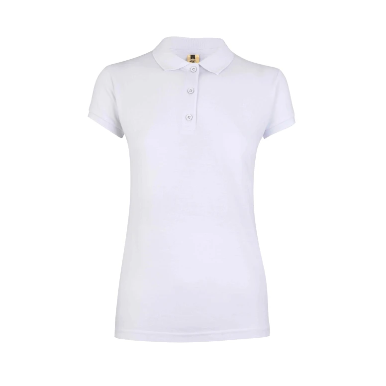Polo de manga corta de trabajo Velilla Nobby Mujer MK214WV