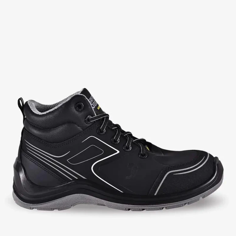 Botas de Seguridad Safety Jogger Flow MID S3S SC SR ESD CI FO Altas Sin Metal