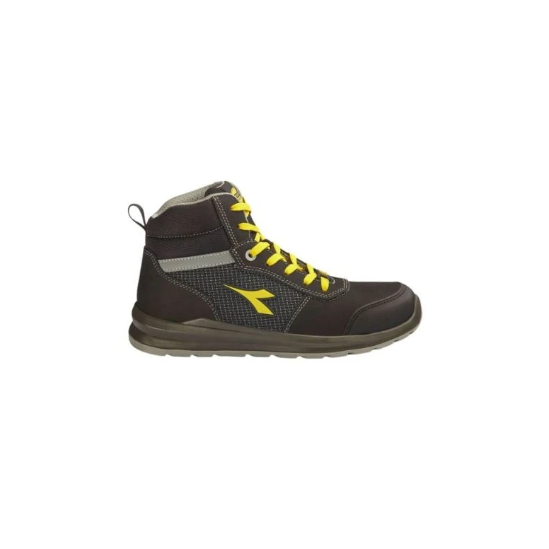 Zapatos de Seguridad Altos Metalfree Diadora Utility Speedy Mid S3S FO SR SC ESD 701.182386 Cómodos y Ligeros