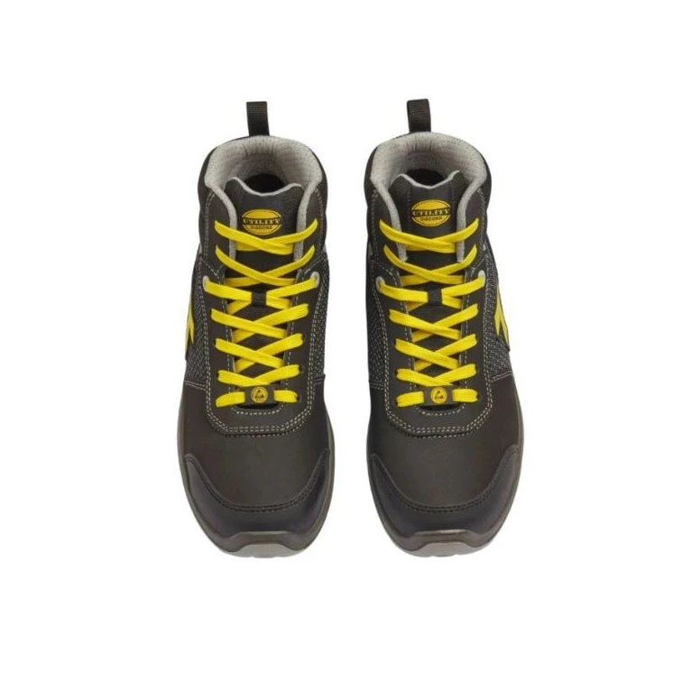 Zapatos de Seguridad Altos Metalfree Diadora Utility Speedy Mid S3S FO SR SC ESD 701.182386 Cómodos y Ligeros