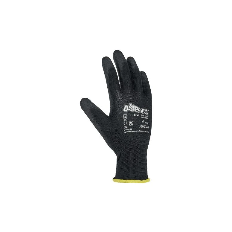 12 pares - Guantes de trabajo U-Power Onix UG00040