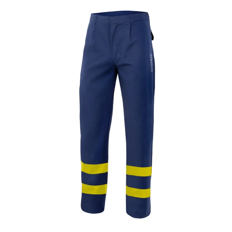 Pantalón de trabajo Alta visibilidad Ignífugo Antiestático Multibolsillos Velilla 603002