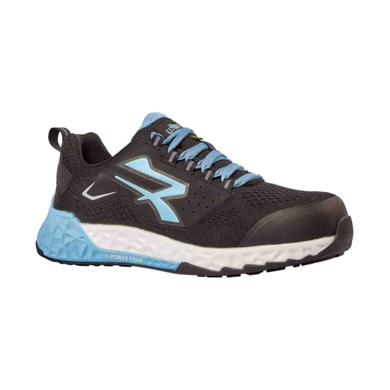 Zapatos de seguridad bajos U-Power Red Stratos Loras S1PS HI HRO FO ESD SR RT20086 Metalfree Cómodos