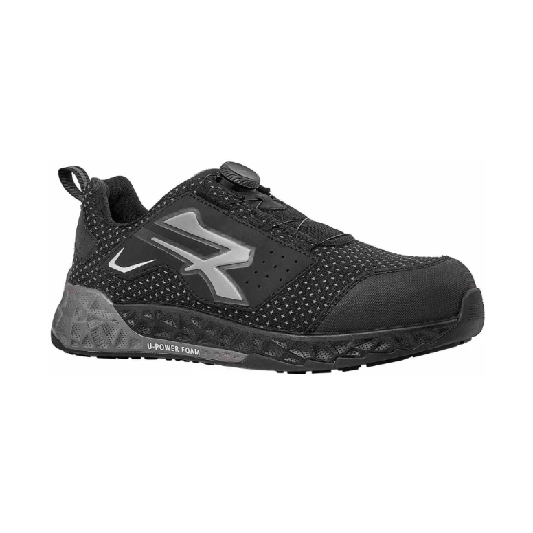 Zapatos de seguridad bajos cierre BOA U Power Red Stratos Umber S3S CI HI HRO FO ESD SR RT20144 Metalfree Cómodos