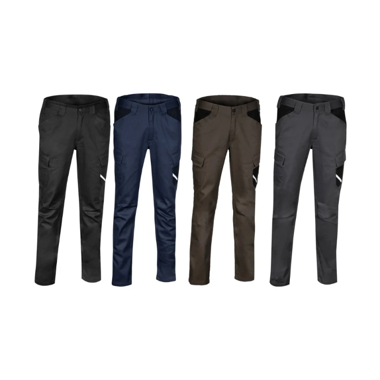 Pantalones de trabajo multibolsillos stretch de invierno Cofra Waymont V697-0