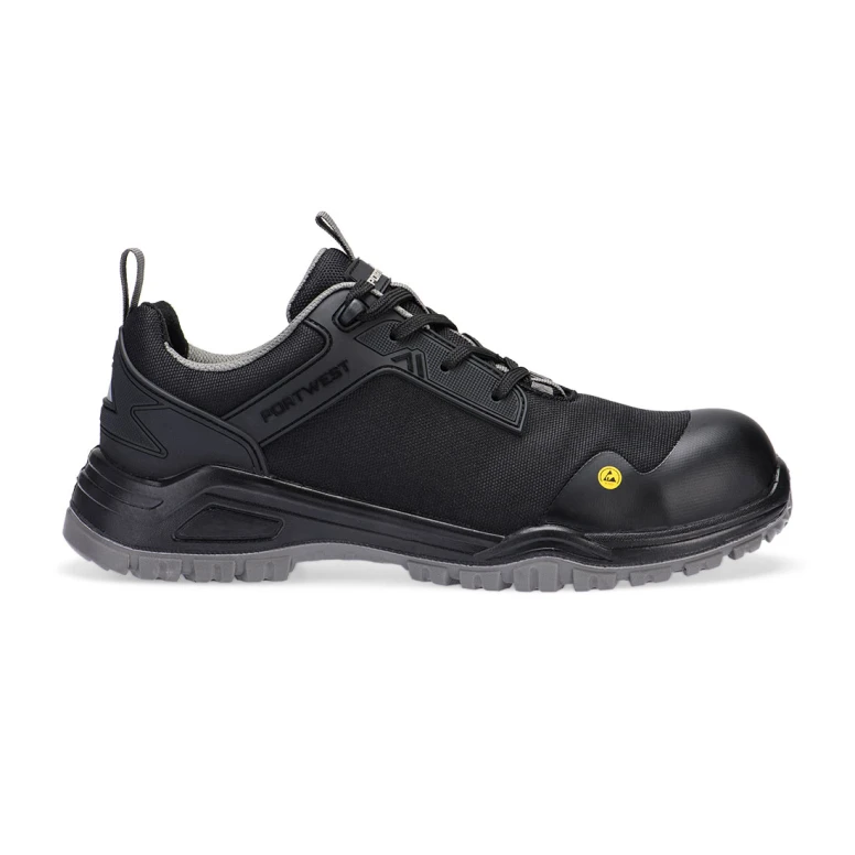 Zapatos de seguridad bajo Metalfree Portwest Shoe S3S ESD SR FO FE11